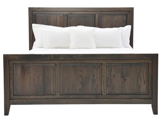 Amish Works Saybrook Panel Bed, King, with No Corner Hardware
